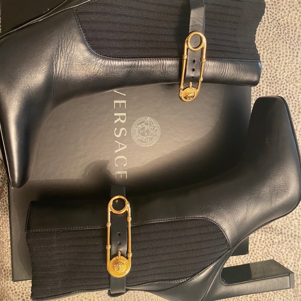 Versace booties